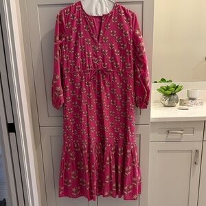 Olivia James The Label Maxi Floral Pink Dress